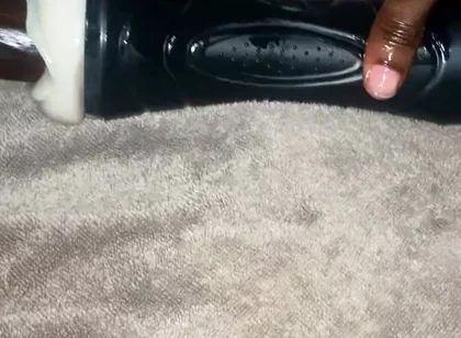 Fucking My Torch Fake Pussy