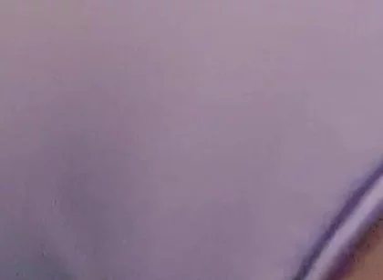 Nice Cute Ass in His New Purple Swimsuit