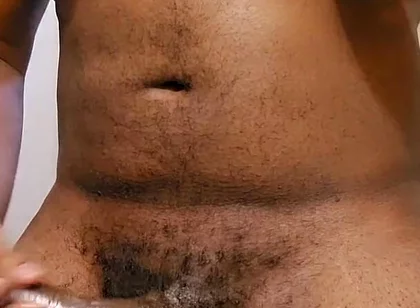 Horny Black BBC Cumming