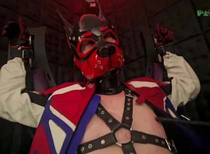 Playing Puppies Pleasure on the Cross Part 1