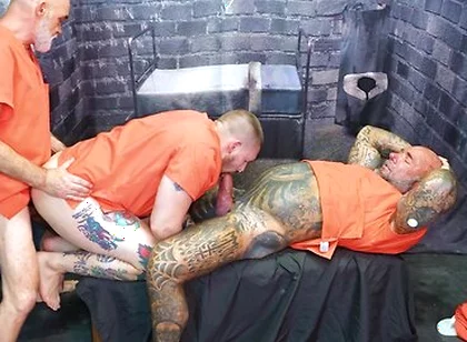 Prison Spit-roast! - Will Tantra And Masculine Jason