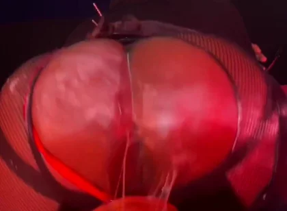 Big Black Bubble Butt Riding Sex Toy