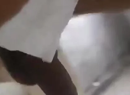 Bathroom Handjob
