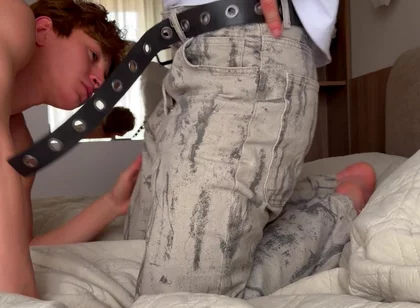Juicy Rimming of Twink's Smooth Ass,fucked Cute Guy's Tight Ass