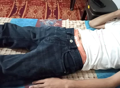 First Time I Open My Step Brother Underwear to See His Big Ass Wanted to Fuck in Midnight