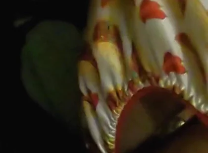 Satin taco thong bulge play jerk & cum