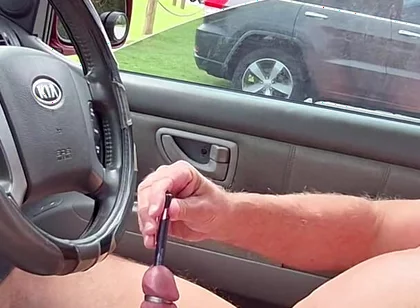 Naked in the Car