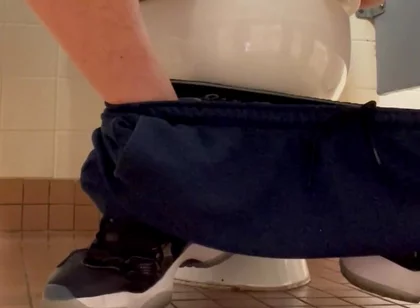Mall Restroom Tenga Egg Jerk N’ Cum