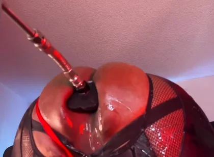 Sloppy Verbal Butt Machine Fuck
