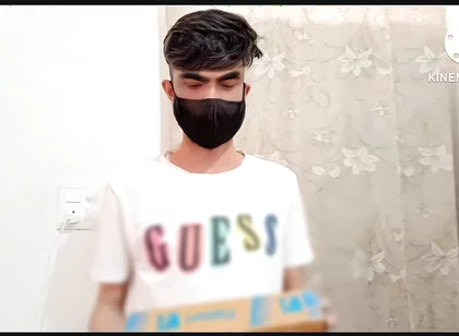 First Time Suck the Delivery Man Because I Was Very Horny