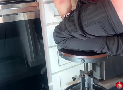 Hung Papi Viral Video Fucking While Cooking Pasta Bareback