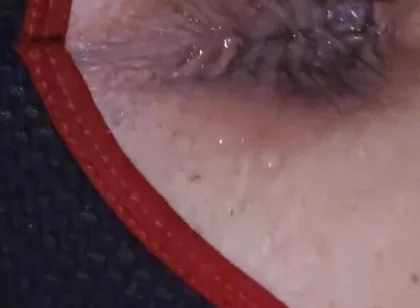 Cumdump's Flooded Hole Gets Unplugged. All Cum!!!! Not Lube
