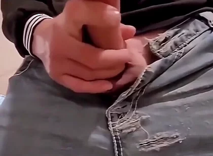 Big Cock with Huge Cumshot Lesson