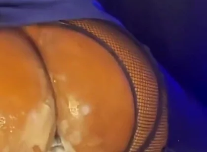 Masturbating That Big Black Ass