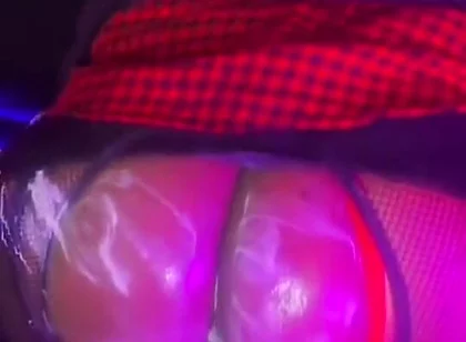 Masturbating My Big Ass with a Dildo