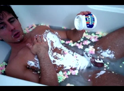 Marshmallow Bath Rub Down