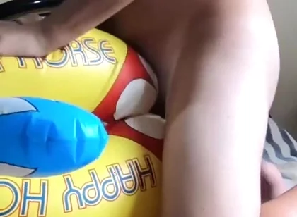 Inflatable ride