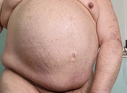 Big Man Jerks His Big Cock