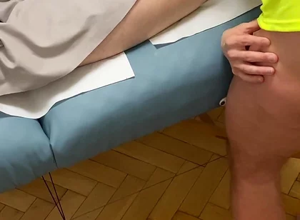 I Massaged a Friend, and Then Gave It to My Butt. 1part 4K Video