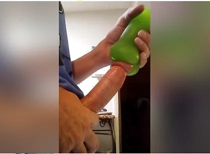 Saturday Night Home Alone Got Horny In The Kitchen Had To Play With It