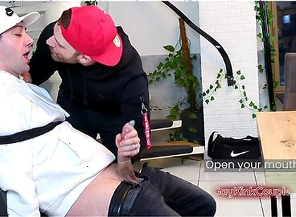 Bound On A Chair At His Mercy