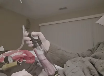 Cock Pump Double Orgasm
