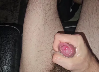 Playing with My Big Hard Dick Edging Cum and Smoking Fetish Cumshot