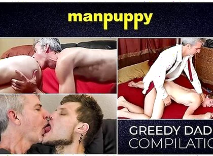 Pilation Of Hungry Stepdaddy Devouring Twinky Cock And Asses