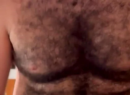 Big Bear Breeding His Cub
