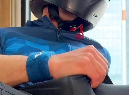 Suit Bike and Cum