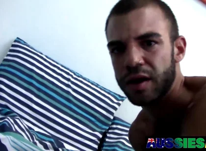 Newbie Aussie Sebastian and Lewis Fuck Like There's No Tomorrow