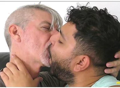 Demetri Silver Visits Richard Lennox For A Tender To Badass Deep Kissing