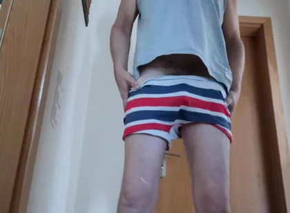 Hot Strips and Cums at Work 1/2