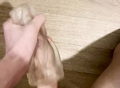 Intense FleshLight Masturbation