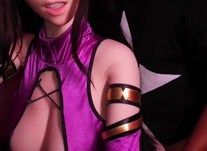 Tifa Lockhart Transforms Into Mileena From Mortal Kombat for 7th Heaven