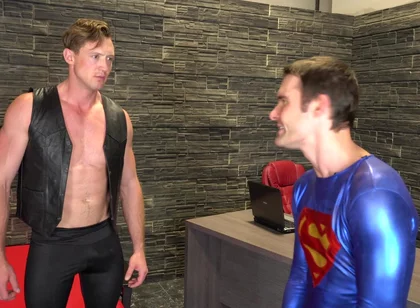 Superman Vs Alpha Stud
