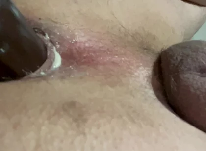 Whiteboy and His Dildo