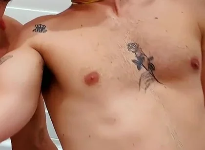 Tattooed Aussie Aksen Receives Amazing Fuck From Billy