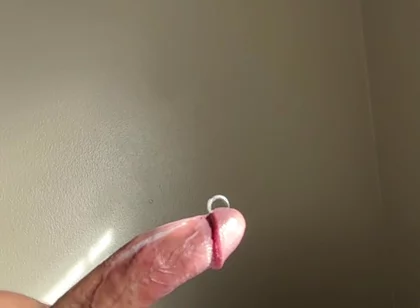 Cumming Before Work Making My Pants Sticky