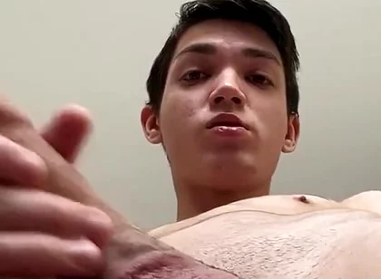 Jerking off an Unshaven Dick