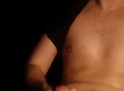 Cumshot From Horny Straight Male