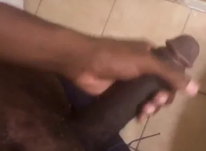 Slowly Wanking My BBC POV