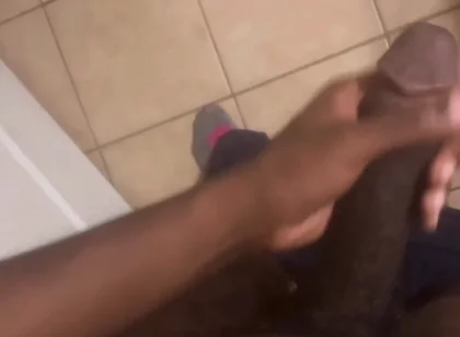 Slowly Wanking My BBC POV