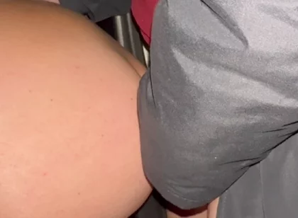 Ass Ready Doggy at Cruising Spot Eaten and Seeded by Hot Guy