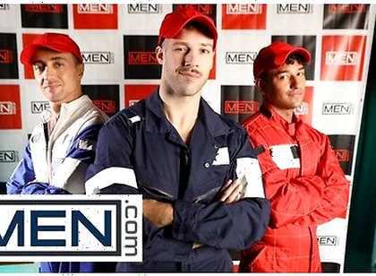 Kenzo Alvarez, Liam Alyesto And Arno Antino Race To A Steamy Anal Threesome After The Podium