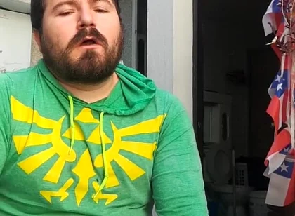 Jerk off in the Yard