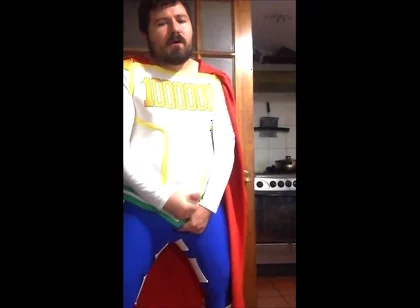 Hero Cosplay Masturbation