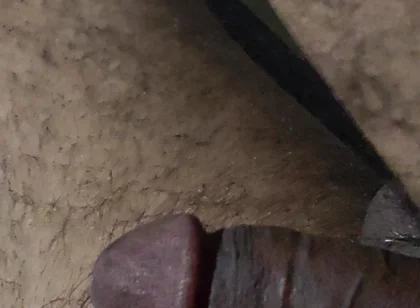 Handsome Boy Fingering Hairy Cock