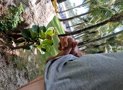 Public Beach Cock Flash