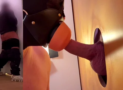 Gold Gloryhole Horny Straight Guy Fucks My Mouth-pussy